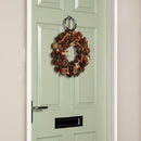 Winter Spice Hanging Christmas Wreath with Pine Cones Berries & Dried Fruit