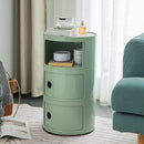 Lifeideas Multi-tier Round Plastic Drawer Storage Organizer