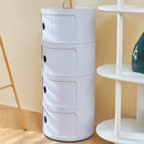 Lifeideas Cylindrical ABS Plastic Storage Cabinet