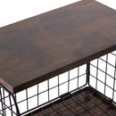 Lifeideas 2-Tier Stackable and Folding Kitchen Storage Rack