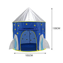 Livingandhome Spaceship Home Kids Playhouse Tent for Boys