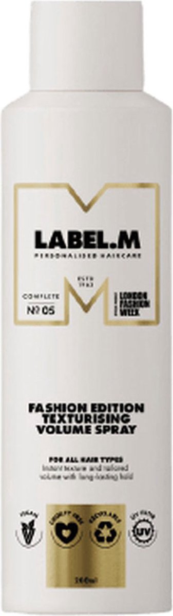 Label M Fashion Edition Texturising Volume Spray 200ml
