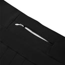 High Waisted Pleated Tennis Skirt With Pockets - Black