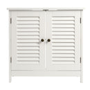 Livingandhome Under Sink Bathroom Cabinet 2 Shutter Door