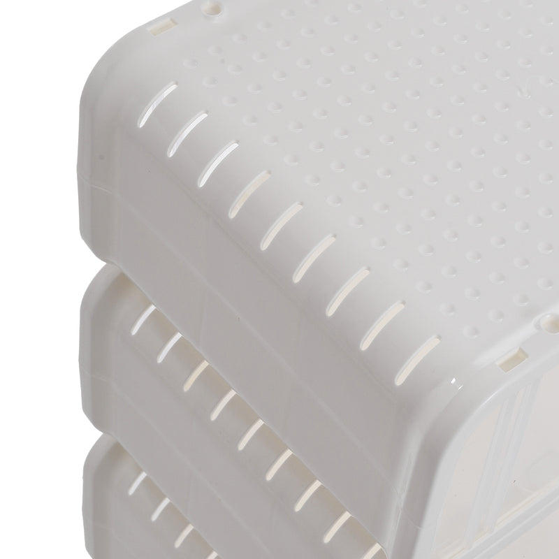 Lifeideas Transparent Stackable Shoe Storage Box