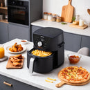 Toshiba 5.2L Air Fryer With Heat-Q Technology, Quick And Easy Meals, 8 Preset Menus