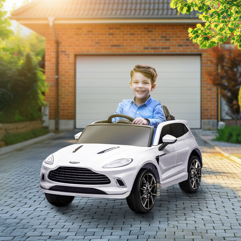 AIYAPLAY Aston Martin DBX Licensed 12V Kids Electric Car w/ Remote