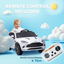 AIYAPLAY Aston Martin DBX Licensed 12V Kids Electric Car w/ Remote