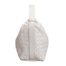 Modishion Elegant Woven Faux-Leather Shoulder Bag