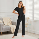 2-Piece Casual Outfits Knitted Lounge Set