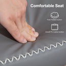 HOMCOM Shoe Bench, PU Leather Shoe Storage Bench for Entryway,