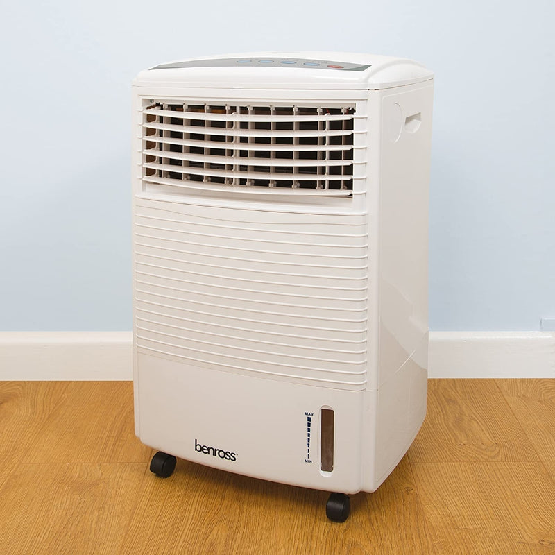 Benross Portable Air Cooler with Remote Control 60w - White