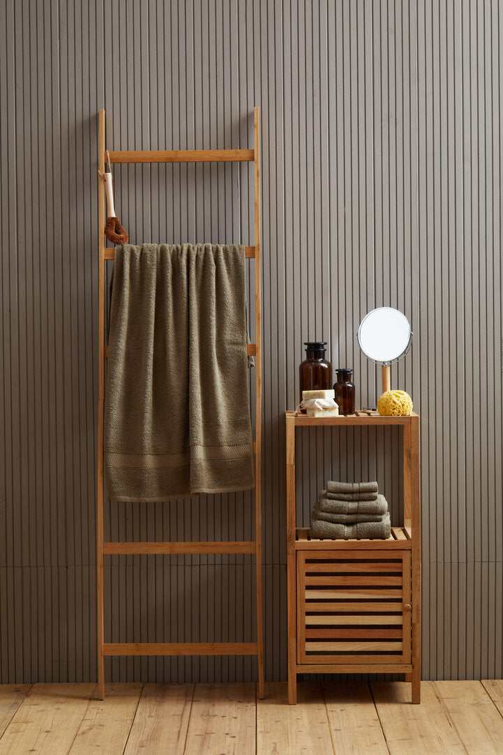 Thread and Loom 6 Piece Silver Mink Towel Set