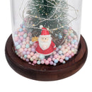 Lifeideas LED Glass Dome Christmas Tree Tabletop Decoration