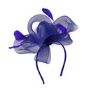 Blue Vintage Fashion Fascinator