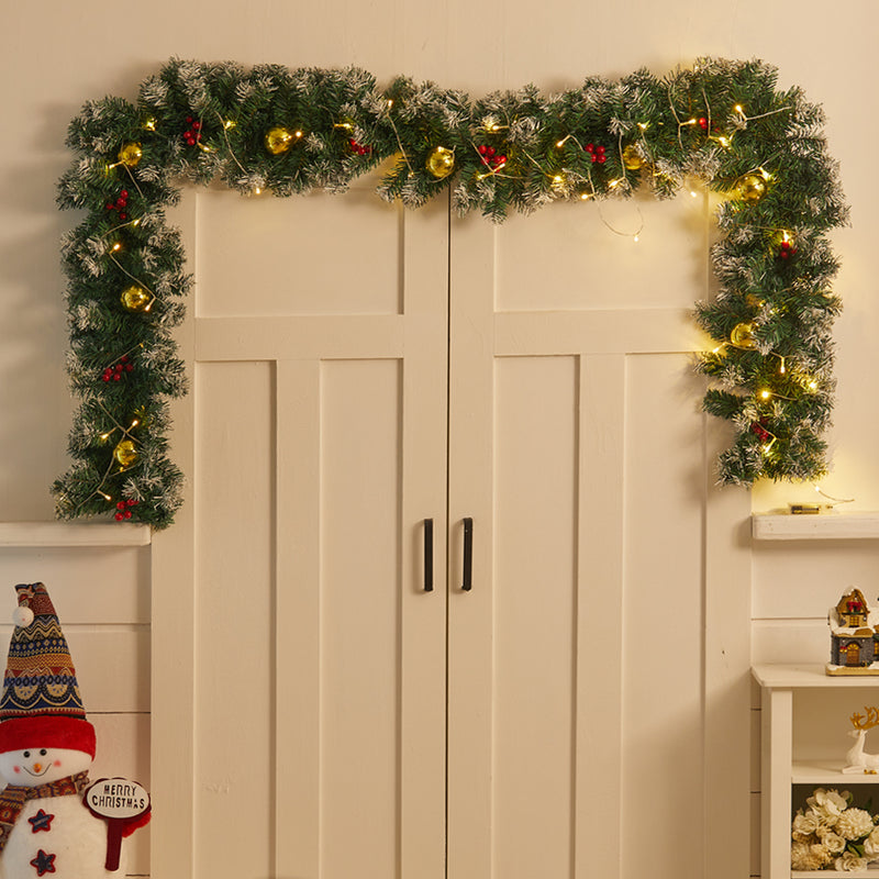 Lifeideas 270cm Pre-Lit Christmas Garland