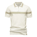 Turn-Down Short-Sleeve Polo Shirt