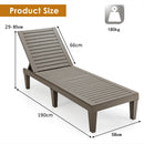Adjustable Reclining Lounger