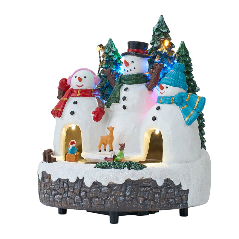 Lifeideas Musical Christmas Decoration With Lights