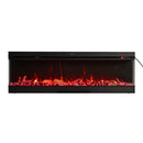 Livingandhome Electric Fireplace With Remote Control