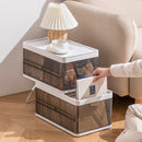 Lifeideas Transparent Foldable Clothes Storage Box