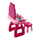 Kidkid Dressing Table Toy Set With Stool For Kids