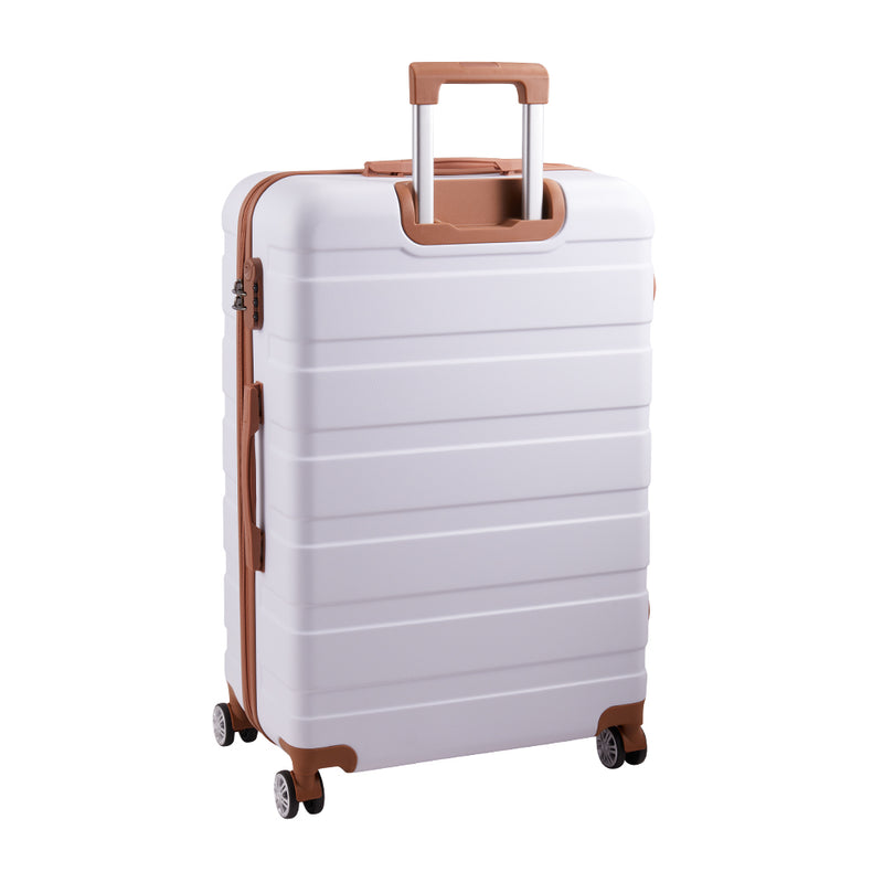 Livingandhome 4PCS Lockable Travel Suitcase Set