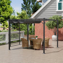 10 x 9FT Outdoor Pergola with Canopy