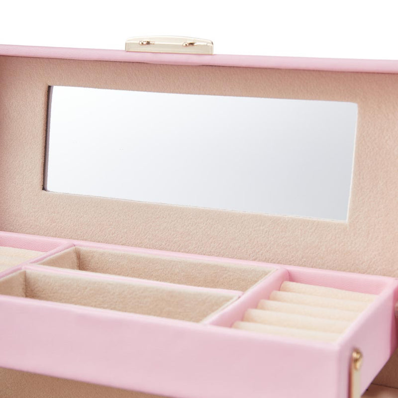 Sheonly Lockable Jewellery Storage Box with Drawer