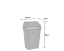 Everyday 50L Lift Top Bin