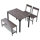 Livingandhome Dining Table Set for 4