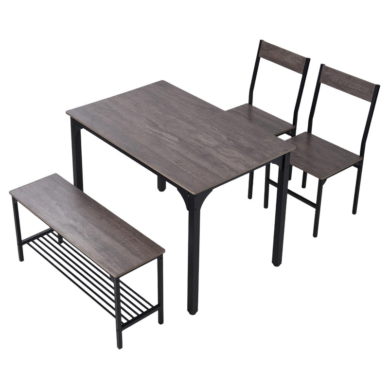 Livingandhome Dining Table Set for 4
