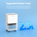 Comfee Aqua Dry 10L/DAY Dehumidifier for Home with 2.5L Water Tank