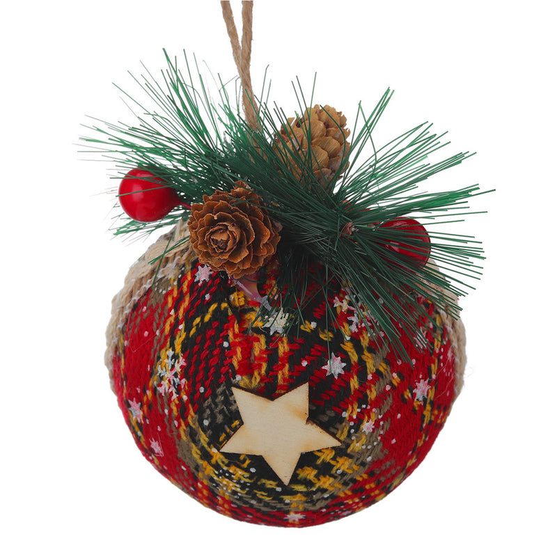 Lifeideas Set of 9 Hanging Christmas Bauble Decorations