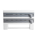 Lifeideas Kitchen Cling Film Foil Roll Dispenser with Slide Cutters