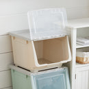 Lifeideas Easy Access Stackable PP Flip Top Storage Box