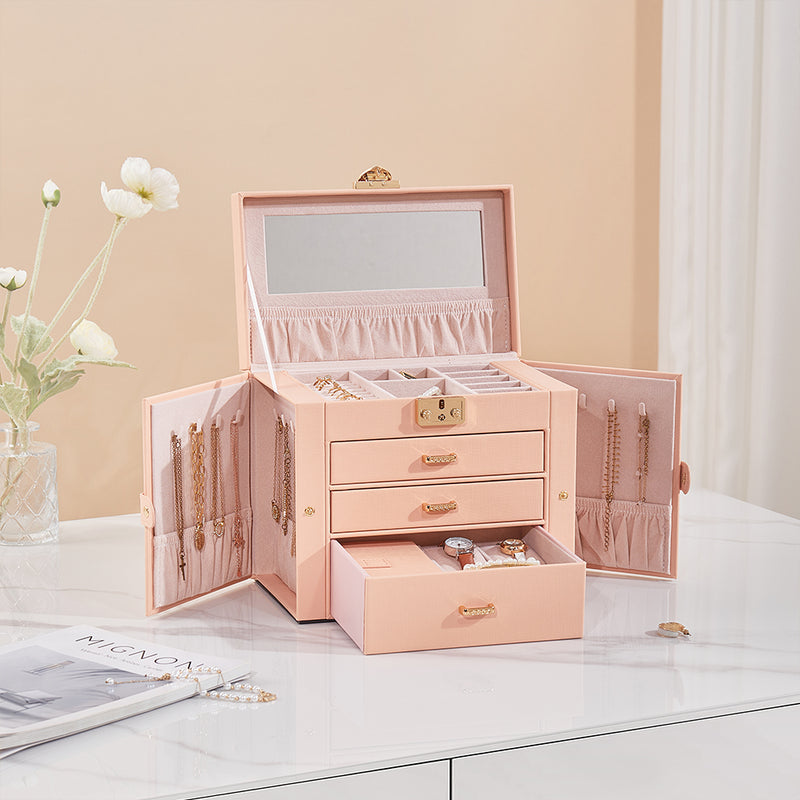 Sheonly Jewellery Box Organizer with Large Capacity