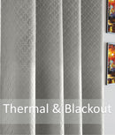 Temple Velvet Ring Top Blackout Curtains