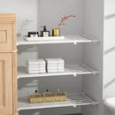 Lifeideas Expandable Closet Tension Shelf Rod and Storage Layer Dividers