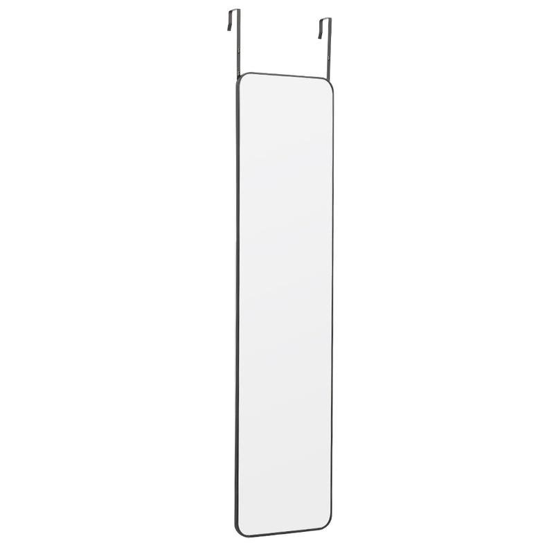 Livingandhome Full Length Mirror with Rounded Corners Door Hanging