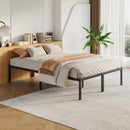 Livingandhome Black Iron Bed Frame without Mattress