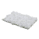 Lifeideas Handcrafted White Silk Hydrangea Flower Panel