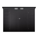 Breeins Outdoor Galvanized Steel Storage Shed