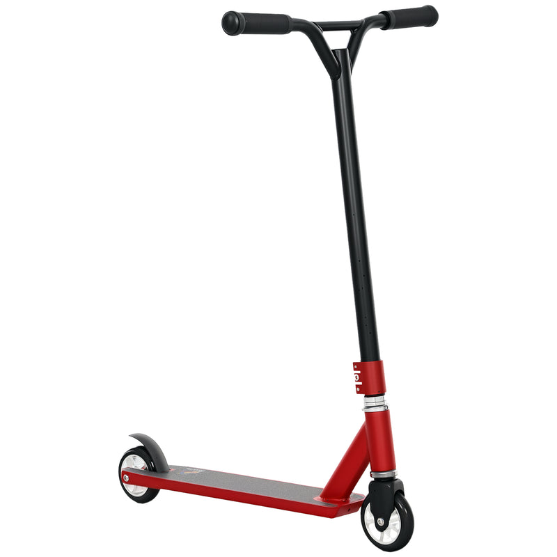HOMCOM Stunt Scooter Entry Level Tricks Scooter For 14+ Beginners
