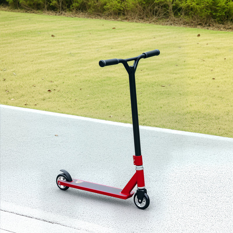 HOMCOM Stunt Scooter Entry Level Tricks Scooter For 14+ Beginners