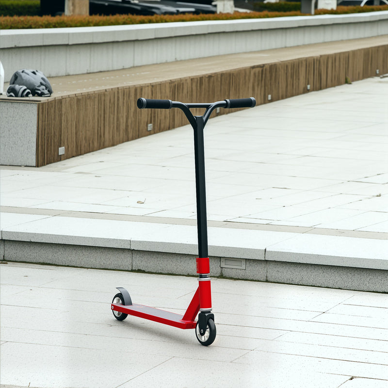HOMCOM Stunt Scooter Entry Level Tricks Scooter For 14+ Beginners
