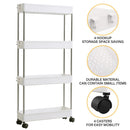 Lifeideas Standing 4-Tier Corner Storage Rack