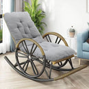 Breeins Rocking Chair Tufted Seat Pad Non-Slip Seat Cushion