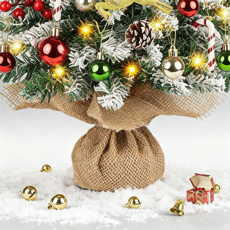 Lifeideas Mini Pine Christmas Tree for Holiday Decoration