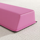 SPORTNOW 7.7FT Folding Gymnastics Balance Beam with Anti-Slip Base, Pink